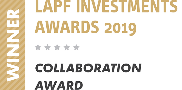 LAPF Investment Awards Collaboration Winner